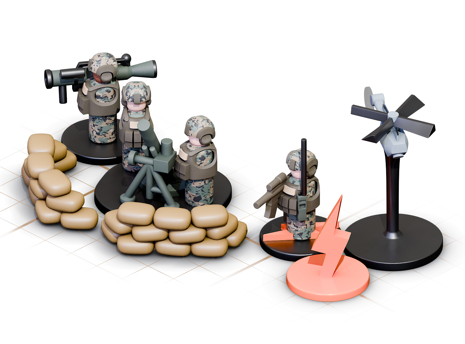 Deploying reconnaissance
